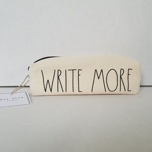 Rae Dunn Pouch Pen Pencil Makeup New